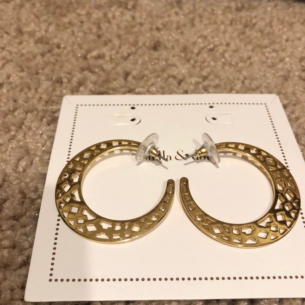 Stella & Dot Avalon Hoops